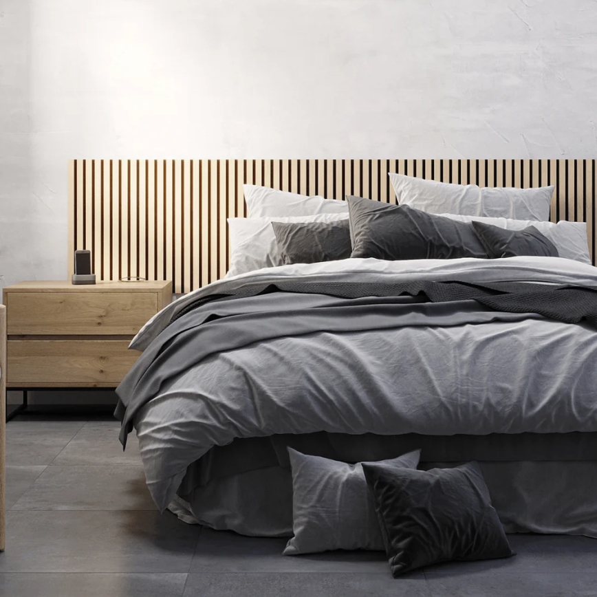 Акустична облицювальна панель VASALUND 240x52 см дуб