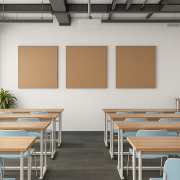 Акустична панель SILENCE 58x58 см бежева