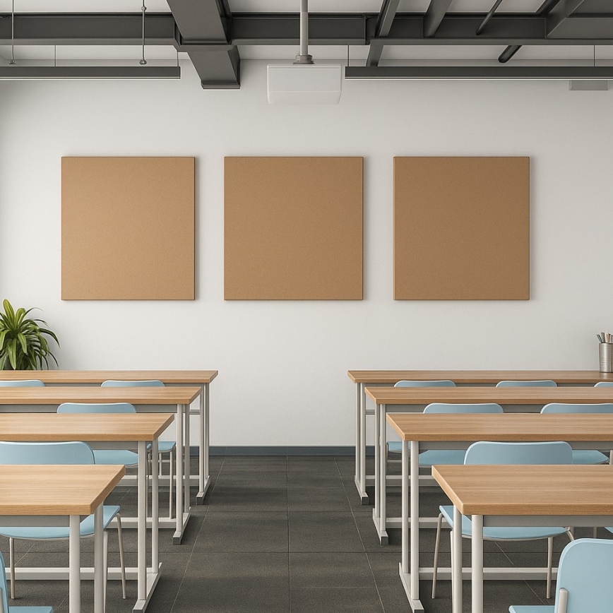 Акустична панель SILENCE 58x58 см бежевий