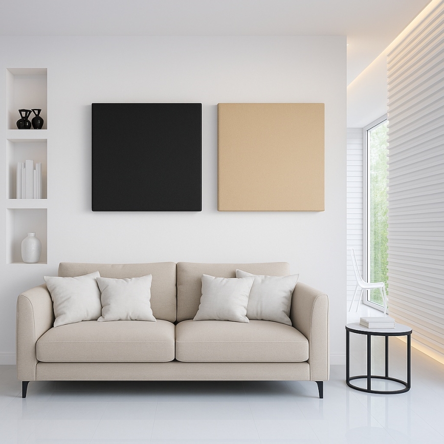 Акустична панель SILENCE 58x58 см антрацит