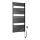 Аквалайн - Електрична рушникосушарка ТОНДІ‑Е, 600 Вт, 133×60 см, матовий чорний