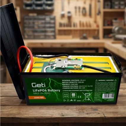 Аккумулятор LiFePO4 25,6V/100Ah