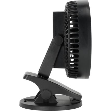 Аккумуляторный настольный вентилятор с зажимом VIENTO 6W/5V 2000 mAh черный