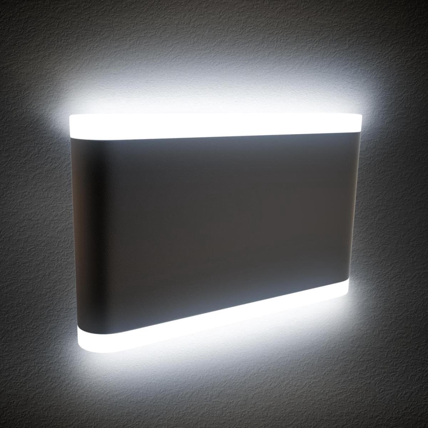 B.K. Licht 1184 - Вуличний світлодіодний настінний світильник 2xLED/3,5W/230V IP44 4000K