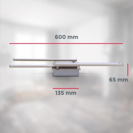 B.K. Licht 1315 - Светодиодный потолочный светильник 4xLED/5W/230V