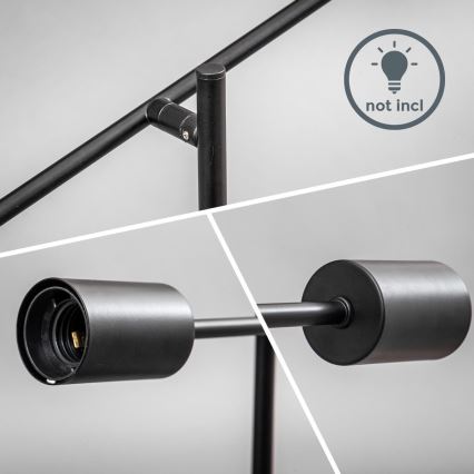 B.K. Licht 1344 - Люстра на штанзі 6xE27/60W/230V