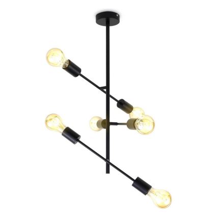 B.K. Licht 1344 - Люстра на штанзі 6xE27/60W/230V