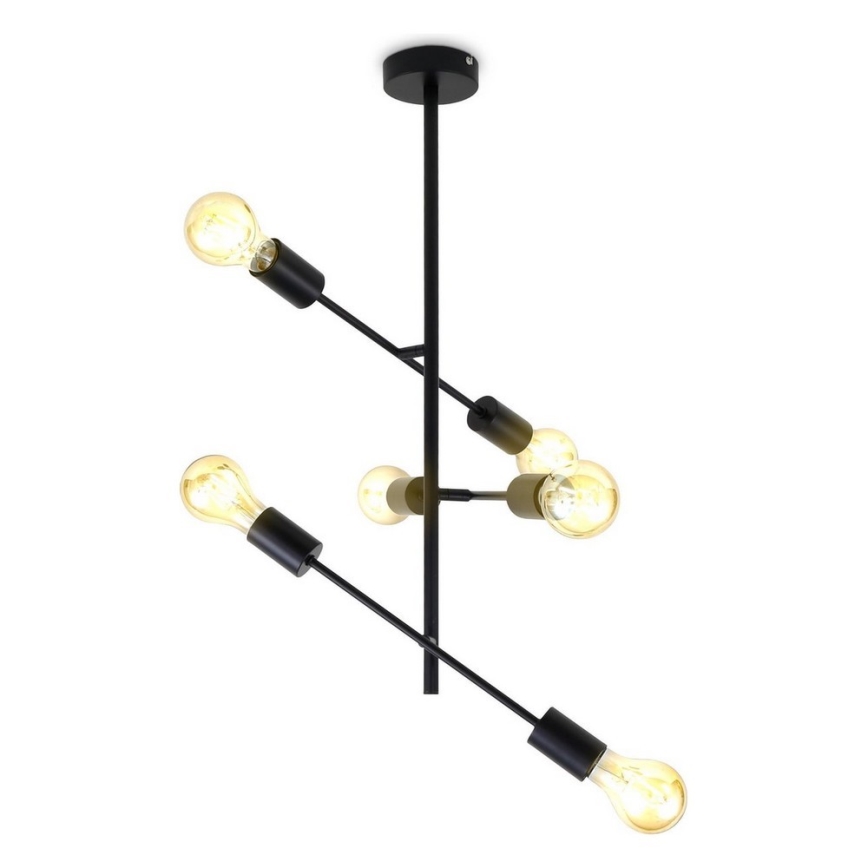 B.K. Licht 1344 - Люстра на штанзі 6xE27/60W/230V
