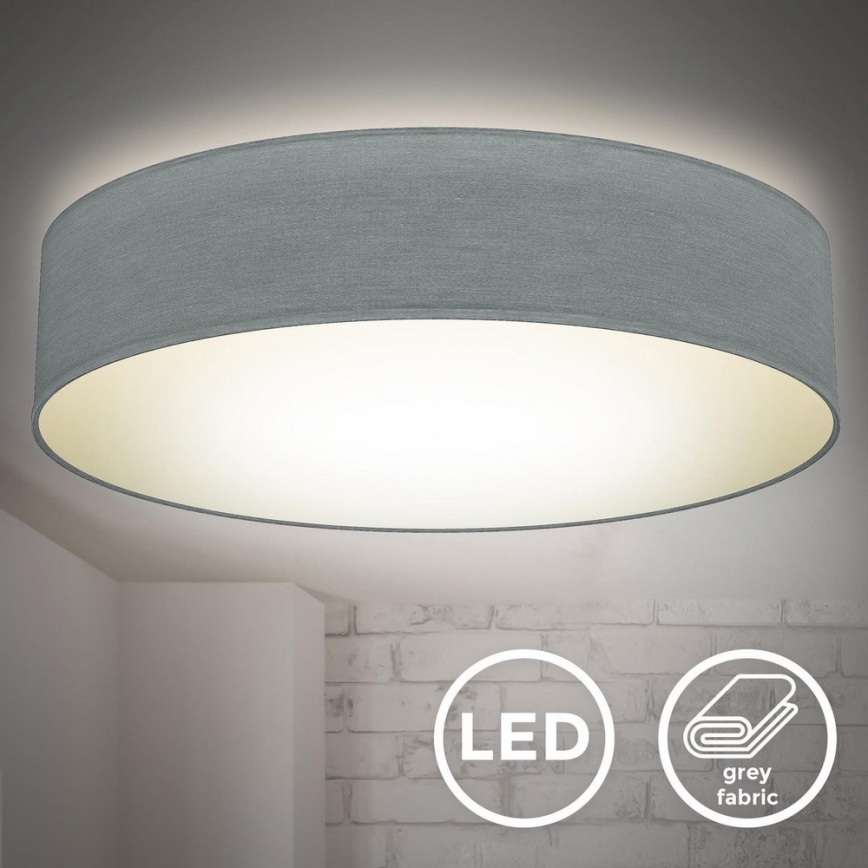 B.K. Licht 1393 - Світлодіодний стельовий світильник LED/20W/230V сірий