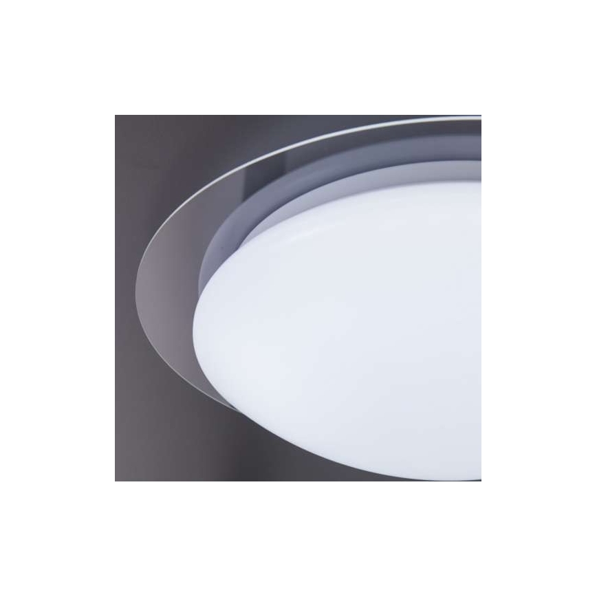 B.K.Licht BKL1025 - LED RGB Димерний стельовий світильник для ванної кімнати ASKELLA LED/12W/230V IP44 + дистанційне керування