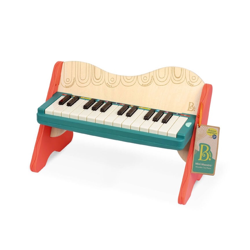 B-Toys - Дитяче дерев'яне піаніно Mini Maestro