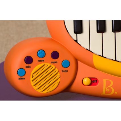B-Toys - Дитяче піаніно з мікрофоном Кішка 4xAA