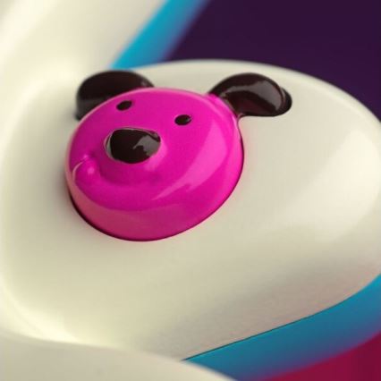 B-Toys - Дитяча електронна гітара Песик Woofer 3xAA