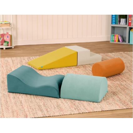 B-Toys - Дитячі пінопластові блоки MAXI WONDERSHAPES 5 шт.