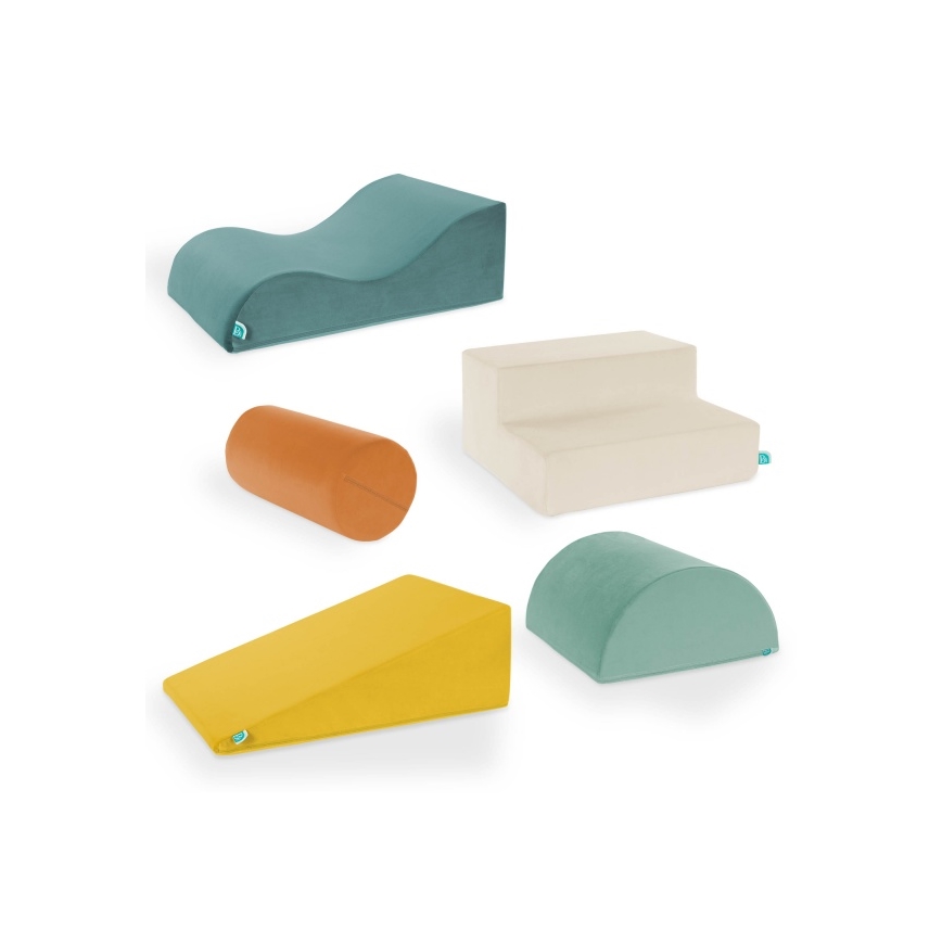 B-Toys - Дитячі пінопластові блоки MAXI WONDERSHAPES 5 шт.