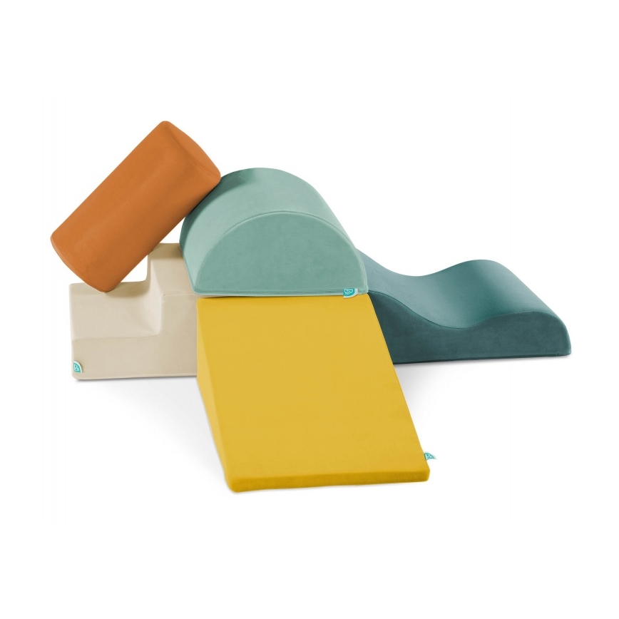 B-Toys - Дитячі пінопластові блоки MAXI WONDERSHAPES 5 шт.