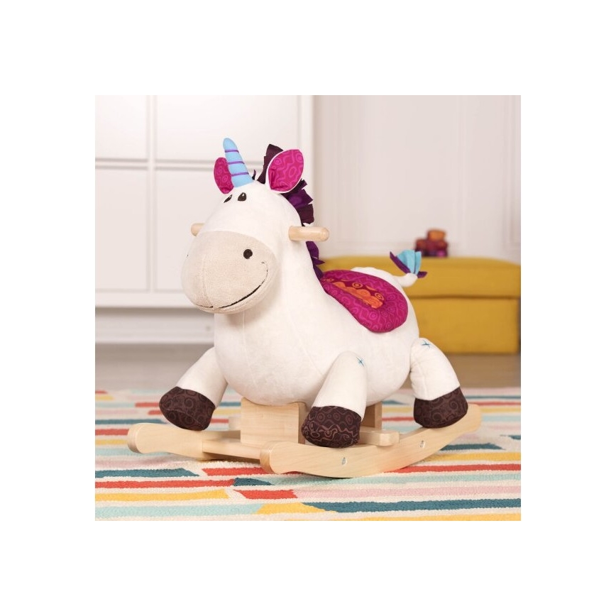 B-Toys - Единорог-качалка DILLY DALLY тополь