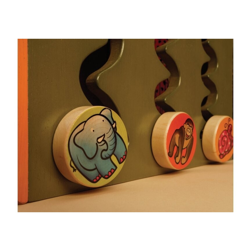B-Toys - Интерактивный куб Zoo каучуковое дерево