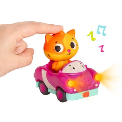 B-Toys - Машинки з підсвіткою та мелодією 3xAG13