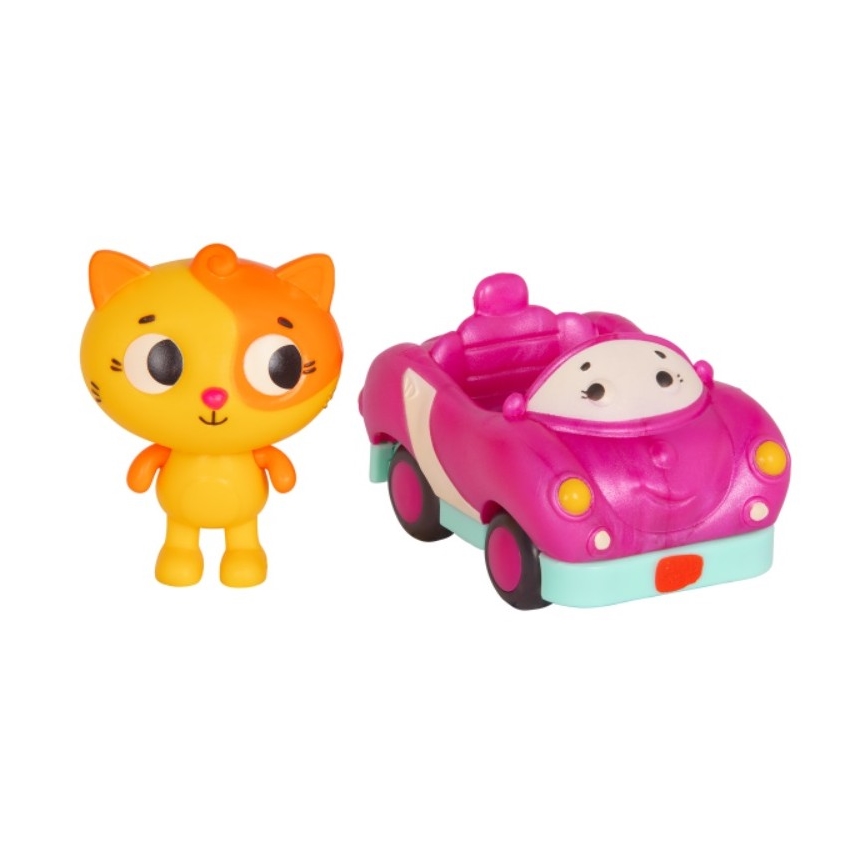 B-Toys - Машинки з підсвіткою та мелодією 3xAG13