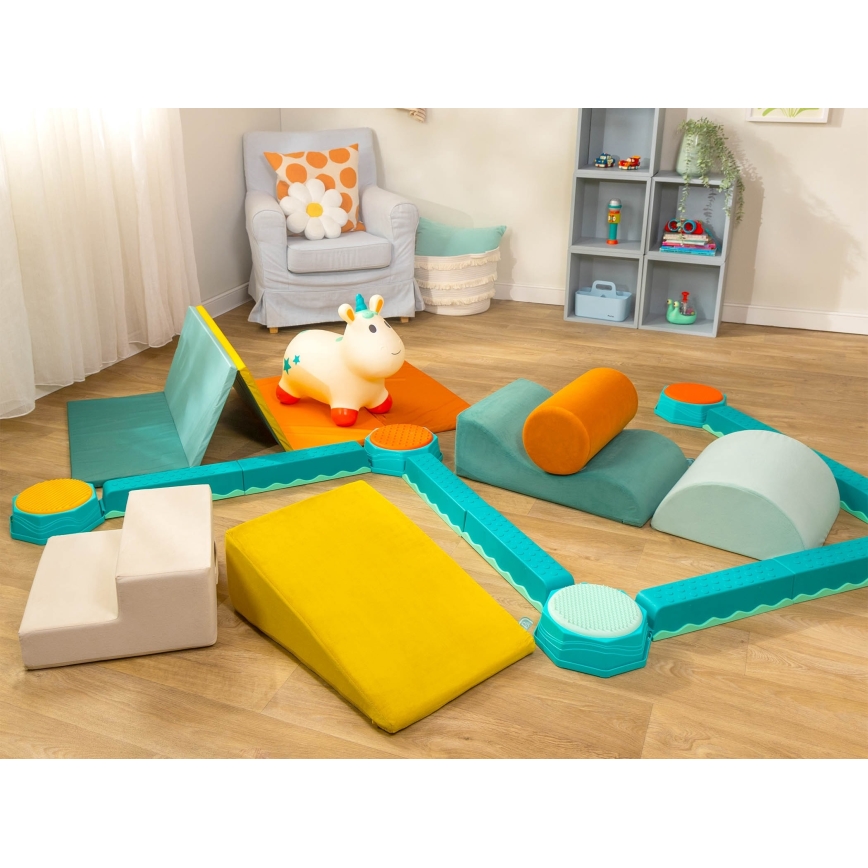 B-Toys - Набор из 3 мягких кубиков из вспененного материала WONDERSHAPES для детей