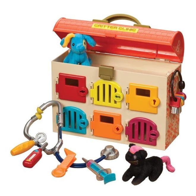 B-Toys - Ветеринарний набір у формі валізи Critter Clinic