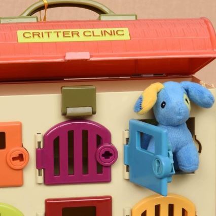 B-Toys - Ветеринарний набір у формі валізи Critter Clinic