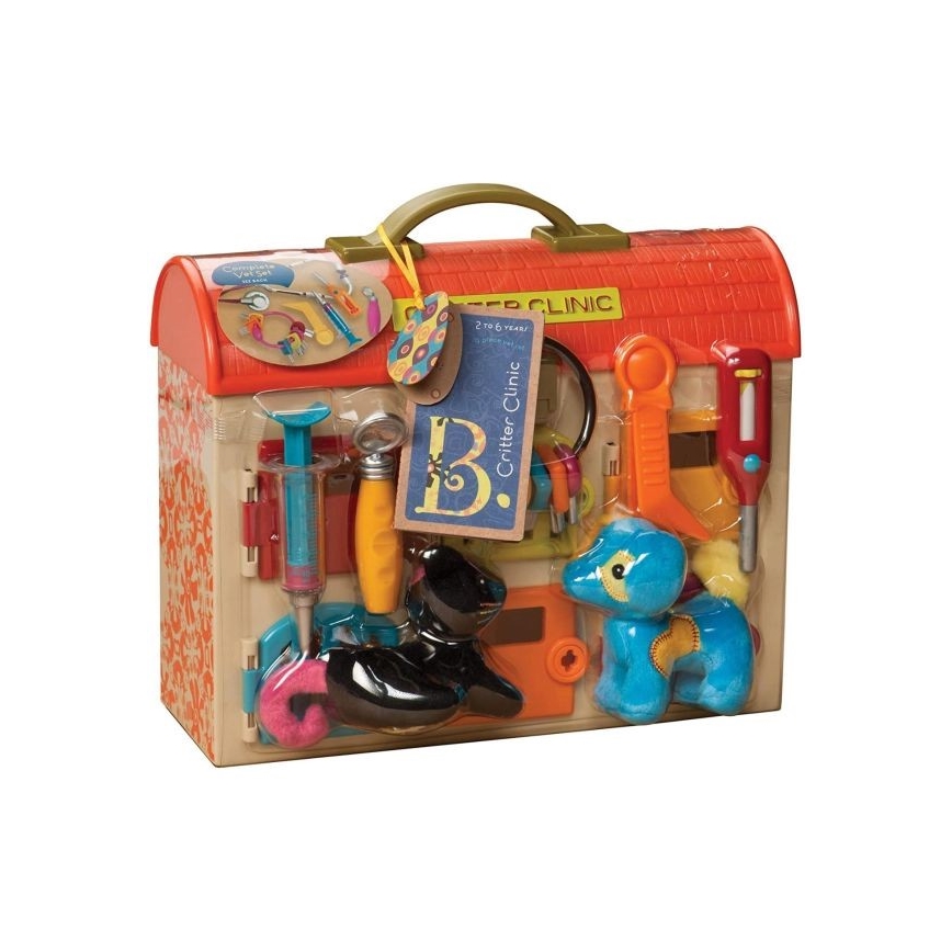 B-Toys - Ветеринарний набір у формі валізи Critter Clinic