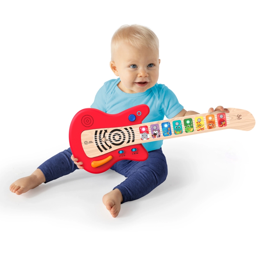 Baby Einstein - деревянная музыкальная игрушка‑гитара MAGIC TOUCH, 3xAA