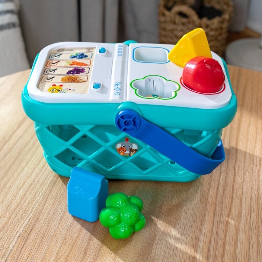 Baby Einstein - Детская интерактивная корзина для покупок MAGIC TOUCH HAPE