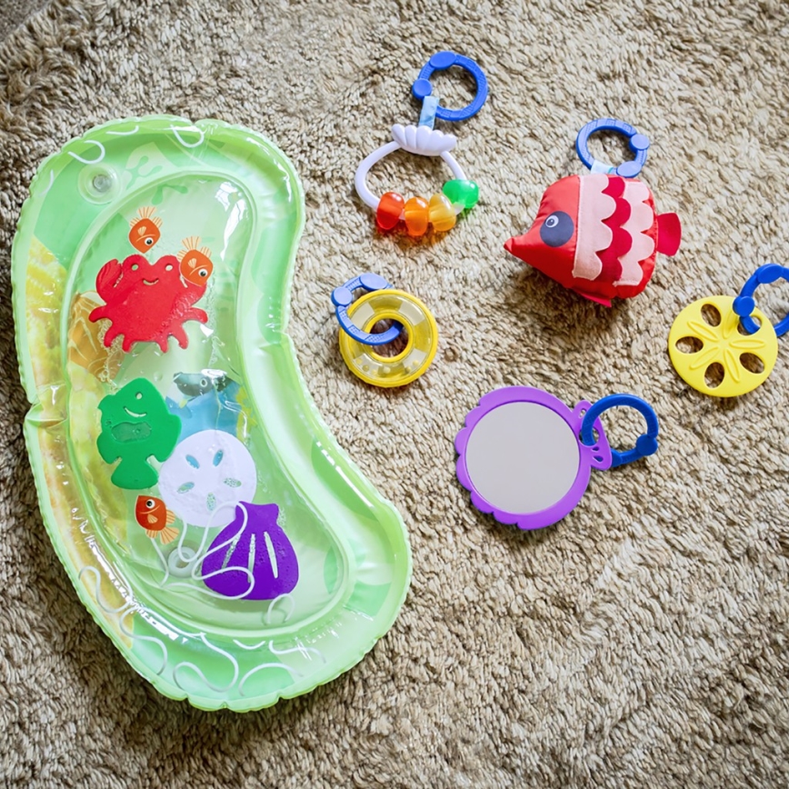 Baby Einstein - Детский игровой коврик с водяным ковриком 2в1 SEA FLOOR EXPLORERS