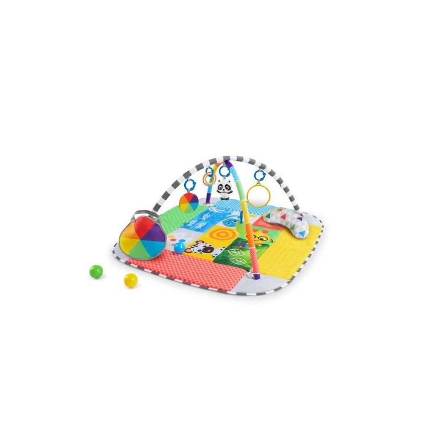Baby Einstein - Дитячий ігровий килимок 5в1 PATCH'S COLOR PLAYSPACE 3xAAA