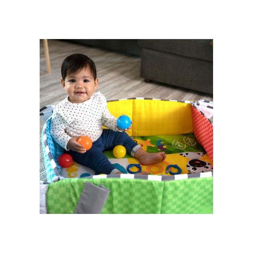 Baby Einstein - Дитячий ігровий килимок 5в1 PATCH'S COLOR PLAYSPACE 3xAAA