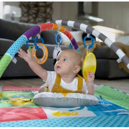Baby Einstein - Дитячий ігровий килимок 5в1 PATCH'S COLOR PLAYSPACE 3xAAA