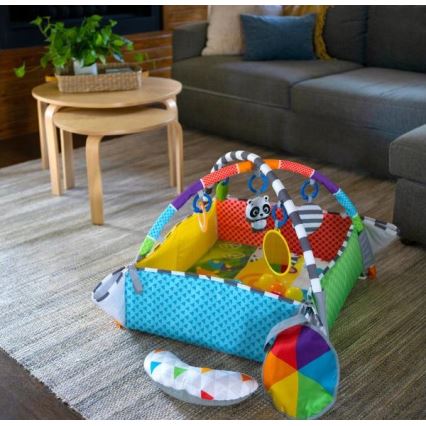 Baby Einstein - Дитячий ігровий килимок 5в1 PATCH'S COLOR PLAYSPACE 3xAAA
