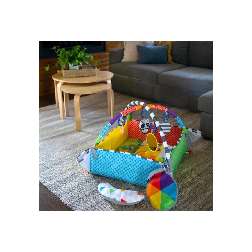 Baby Einstein - Дитячий ігровий килимок 5в1 PATCH'S COLOR PLAYSPACE 3xAAA
