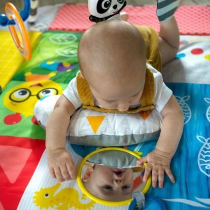 Baby Einstein - Дитячий ігровий килимок 5в1 PATCH'S COLOR PLAYSPACE 3xAAA