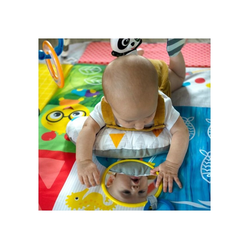 Baby Einstein - Дитячий ігровий килимок 5в1 PATCH'S COLOR PLAYSPACE 3xAAA