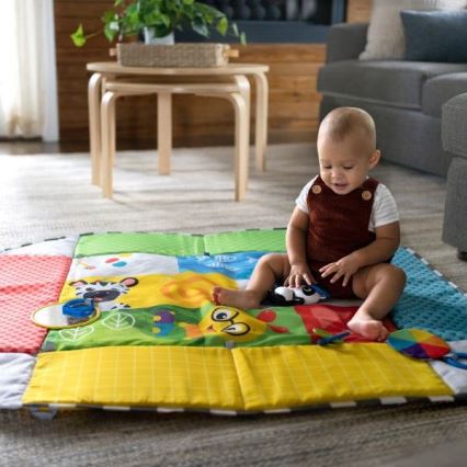 Baby Einstein - Дитячий ігровий килимок 5в1 PATCH'S COLOR PLAYSPACE 3xAAA