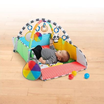 Baby Einstein - Дитячий ігровий килимок 5в1 PATCH'S COLOR PLAYSPACE 3xAAA