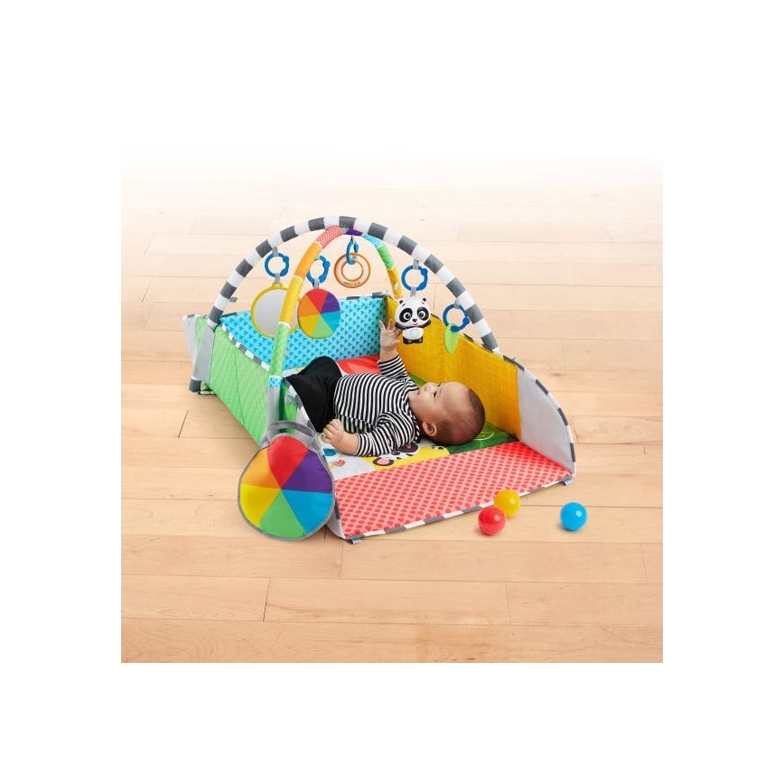 Baby Einstein - Дитячий ігровий килимок 5в1 PATCH'S COLOR PLAYSPACE 3xAAA