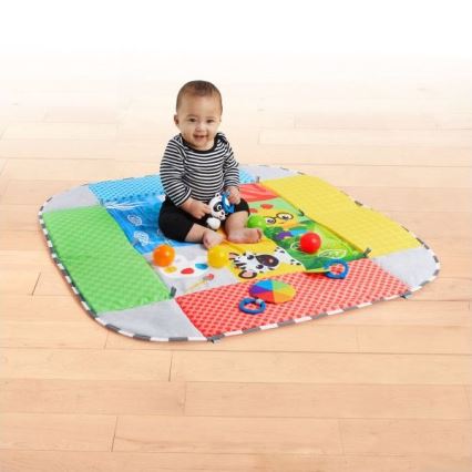 Baby Einstein - Дитячий ігровий килимок 5в1 PATCH'S COLOR PLAYSPACE 3xAAA