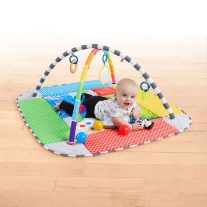 Baby Einstein - Дитячий ігровий килимок 5в1 PATCH'S COLOR PLAYSPACE 3xAAA