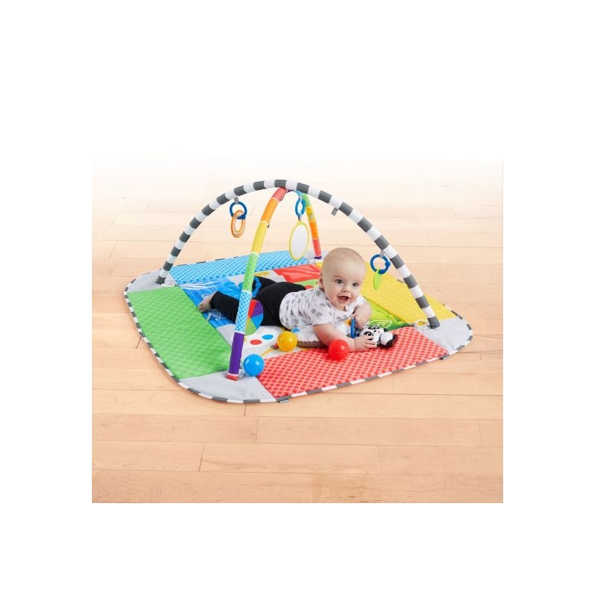 Baby Einstein - Дитячий ігровий килимок 5в1 PATCH'S COLOR PLAYSPACE 3xAAA