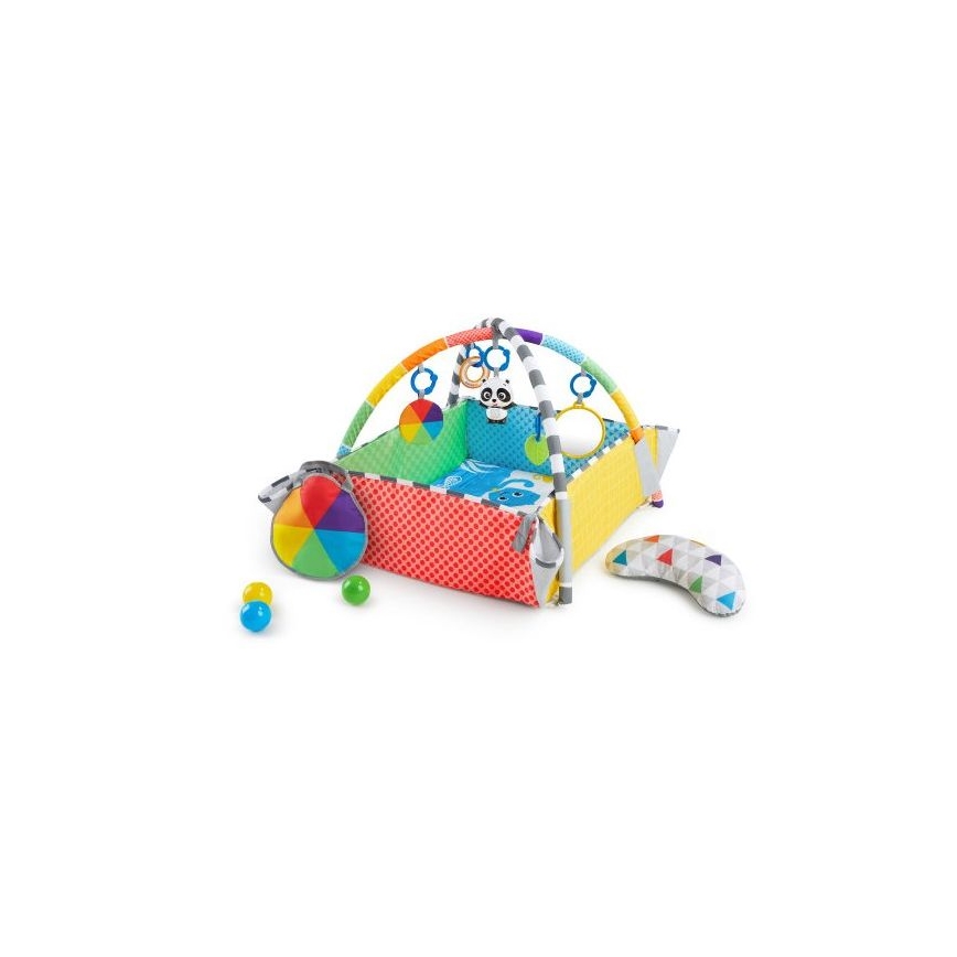 Baby Einstein - Дитячий ігровий килимок 5в1 PATCH'S COLOR PLAYSPACE 3xAAA