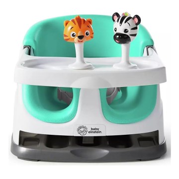 Baby Einstein - Стульчик-бустер для кормления с 2 игрушками 2в1 DINE&DISCOVER