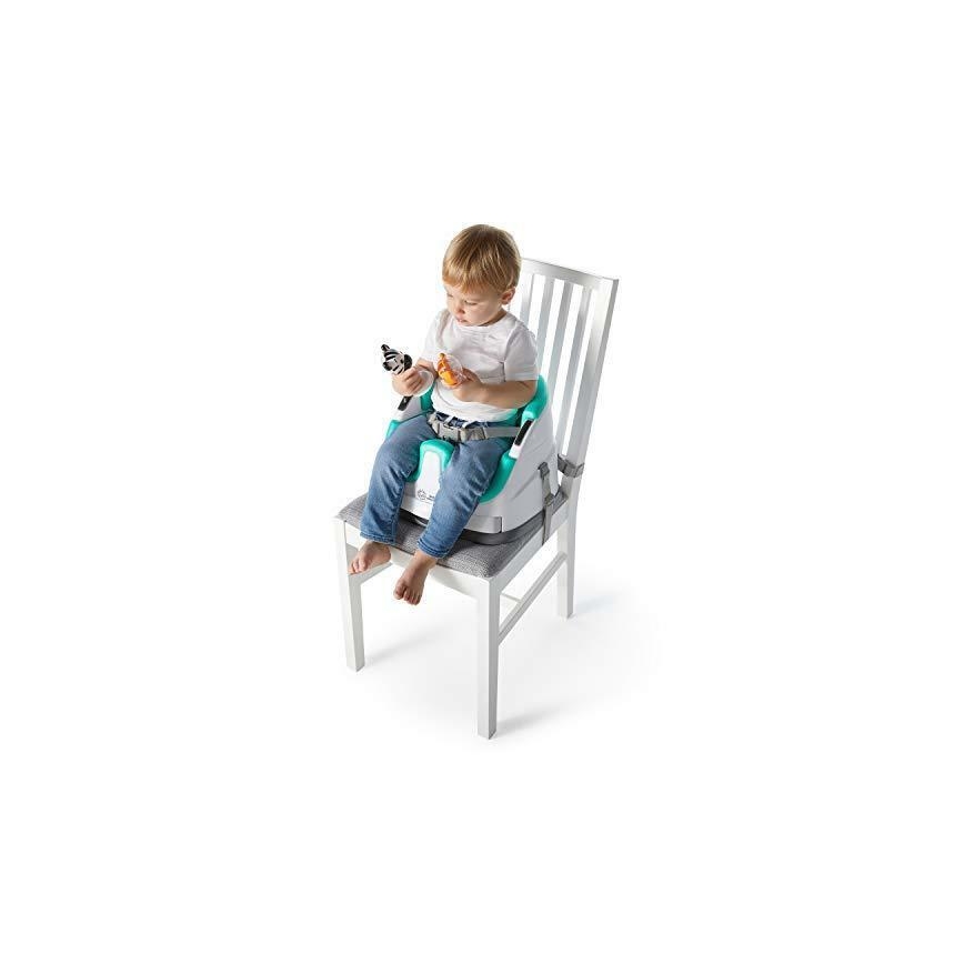 Baby Einstein - Стульчик-бустер для кормления с 2 игрушками 2в1 DINE&DISCOVER
