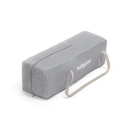 BabyOno - Дитяче ліжечко-манеж BASIC сірий