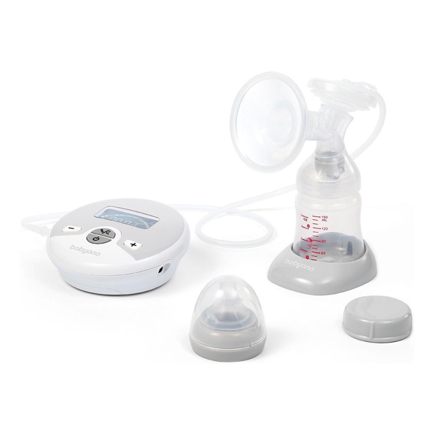 BabyOno - Электрический молокоотсос Nurse Pro 4xAA/6V 1000 mAh