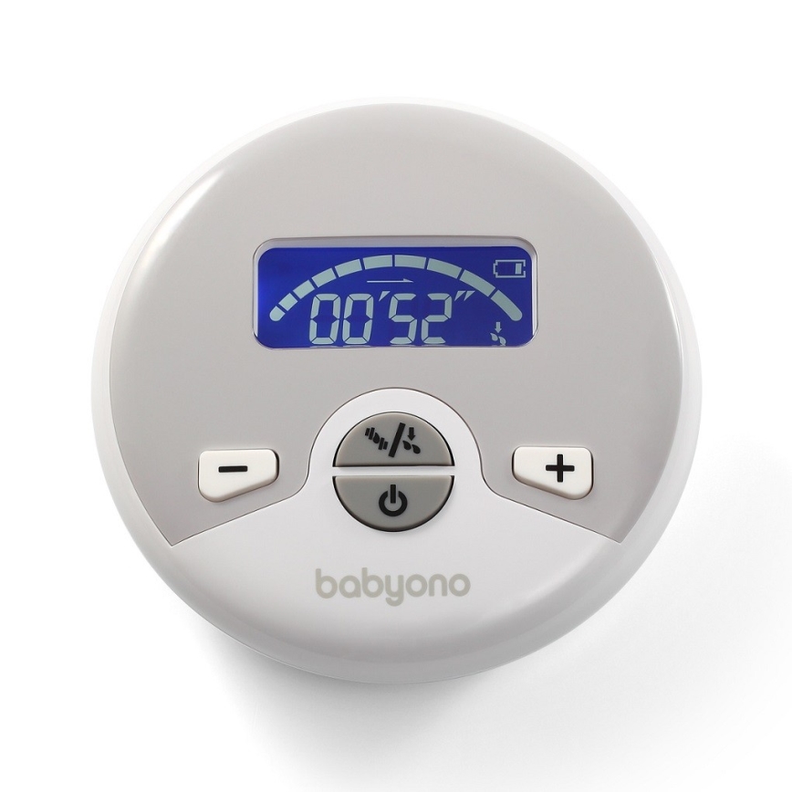 BabyOno - Электрический молокоотсос Nurse Pro 4xAA/6V 1000 mAh
